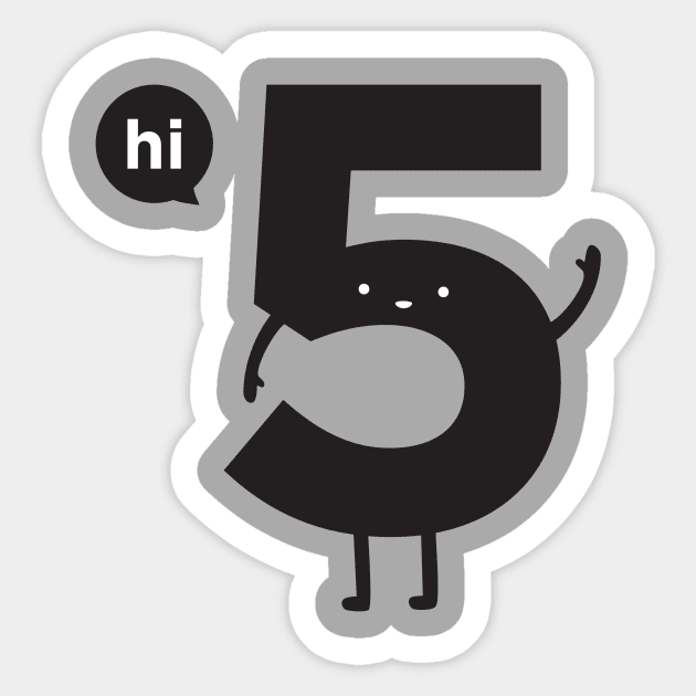 Hi 5 Sticker by Haasbroek